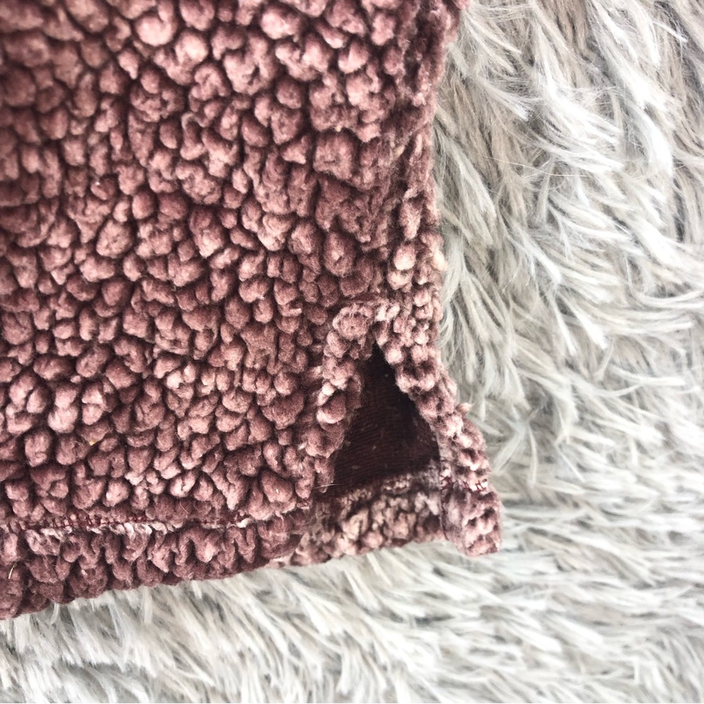 BKE Buckle Pullover Womens Small Sherpa Pullover Quarter Zip - Picture 3 of 10